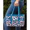 SINGER® Butterfly Print Collapsible Sewing Storage Tote Caddy